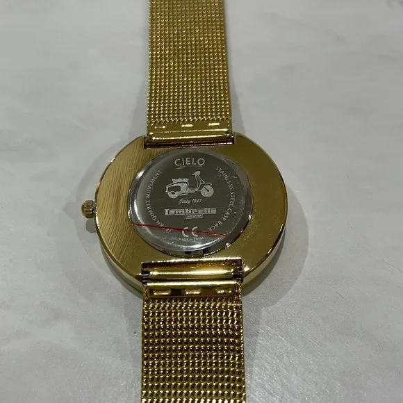 Cielo Mesh Gold Watch Watch - Never Worn - New with Tags